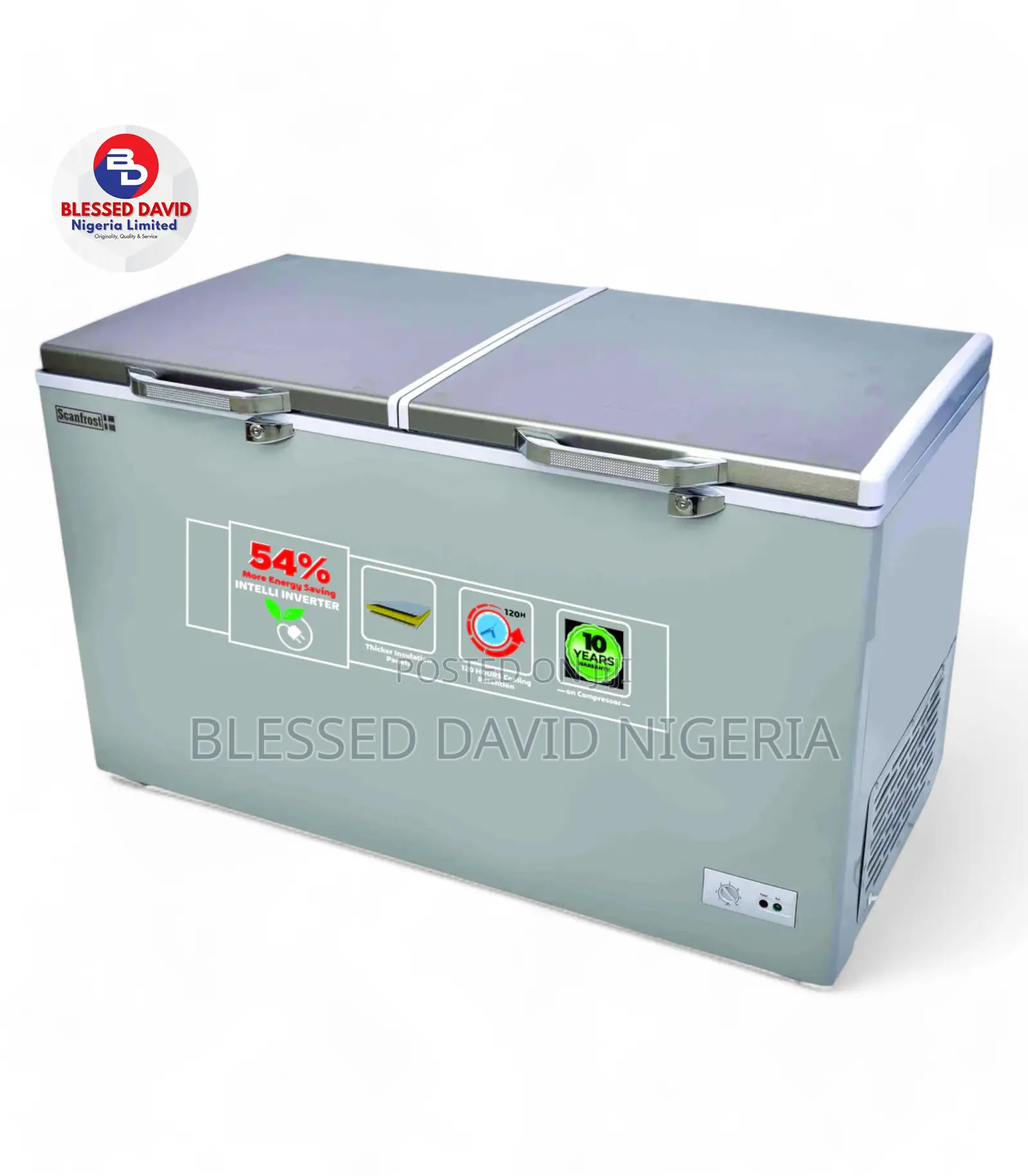 Scanfrost 600l Inverter Chest Freezer - Sfl600inv
