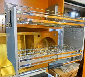 Elevator Pull Down Plate Rack