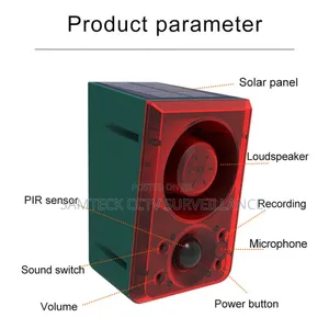 Solar Sensor Intruder Alarm