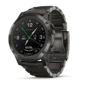 Garmin D2 Delta Px Aviator Watch With Dlc Titanium Band