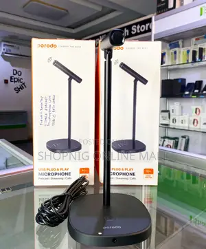 Desktop Tiltable Podcast Microphone