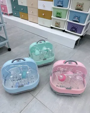 Portable Baby Feeding Dry Rack Drain Cleaning Storage