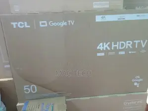 50 Inches TCL Google Smart TV. HDR