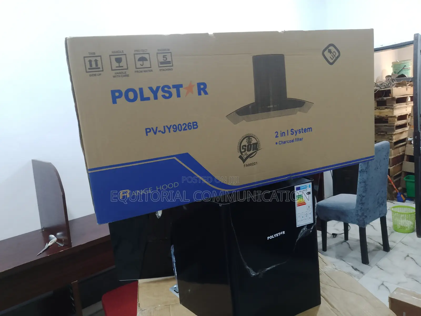 Portable Heat Extractor Polystar Range Hood