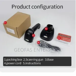 Barcode Scanner Wireless/Wired 1D2D Reader Data Matrix Code
