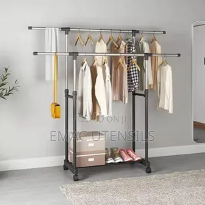 Clothes Hanger/Drying ( Extendable ) Double Poles