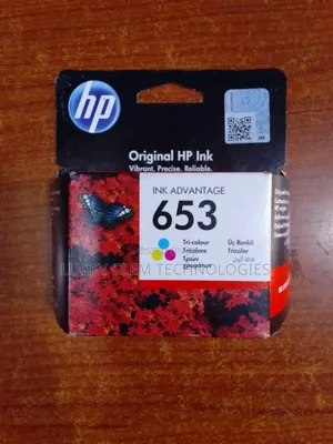 Hp 653 Black / Tricolor Ink Cartridge (Price Is Per Cartridge)
