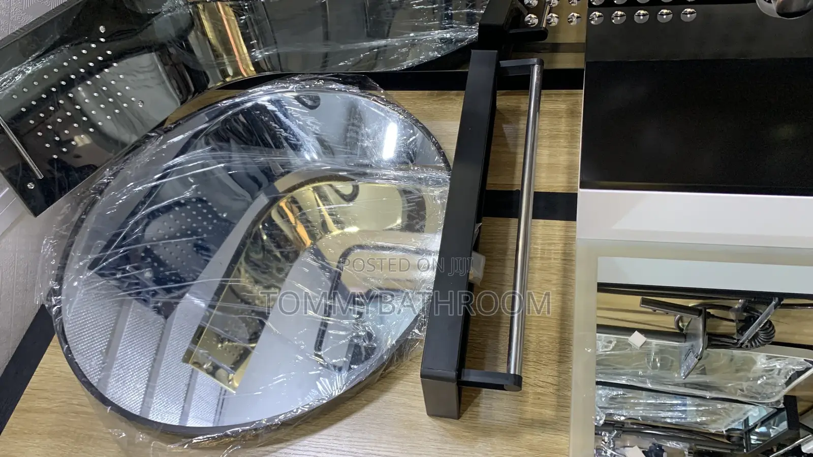 Mirror With Small Shelf
