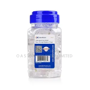 Cable Matters 100-Pack Cat 6 Pass Through Rj45 Connectors (C