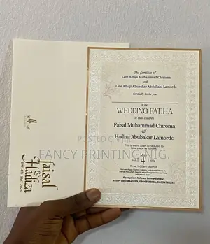 Custom Wedding Invitation Cards – High Quality Quick Delivery
