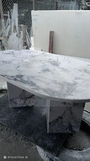 Mb97. Marble Stone Dining Table