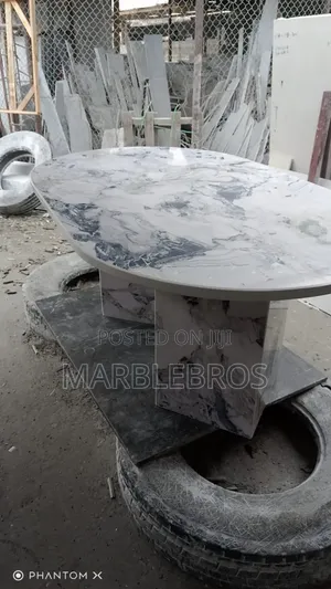 Mb97. Marble Stone Dining Table