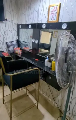 Makeup Chairs and Mirror