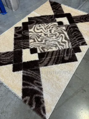 4by6 Feets Tiger Design Modern Turkish Shaggy Centre Rug
