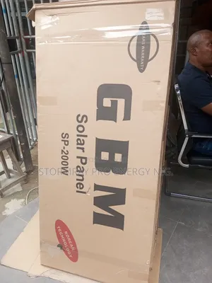 G.B.M 200watts Solar Panels Available