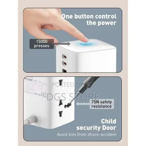 Ldnio Tower Extension Power Socket Sc4383 70w