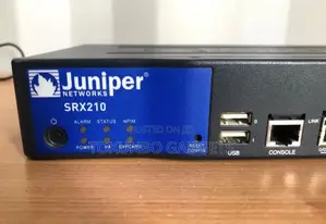 JUNIPER NETWORKS SRX210 With Power Adapter