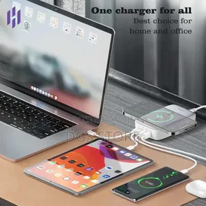 Ldnio 6in1 Desktop Charger Q4010 140w Gan Wireless Charging