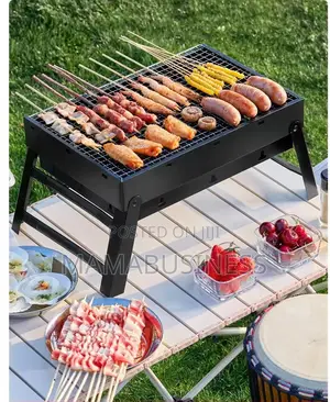 Outdoor Charcoal BBQ Grill JH-1058 - Black