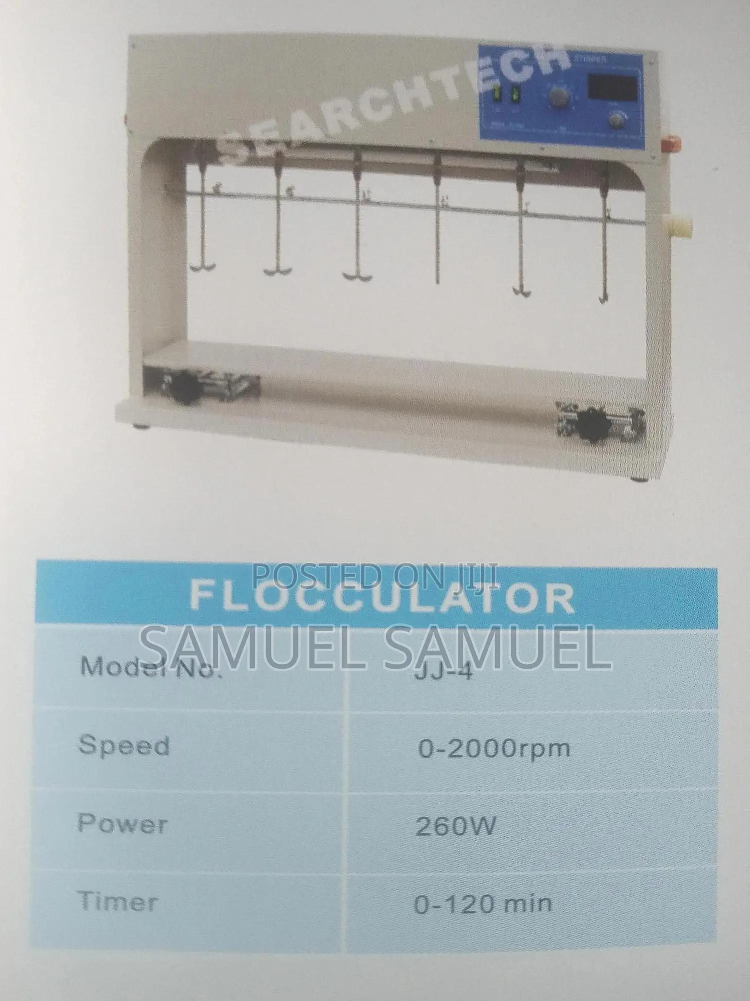 Flocculation Test Unit JJ-4