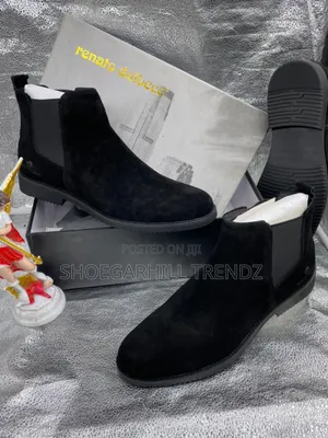 Suede Chelsea Boots