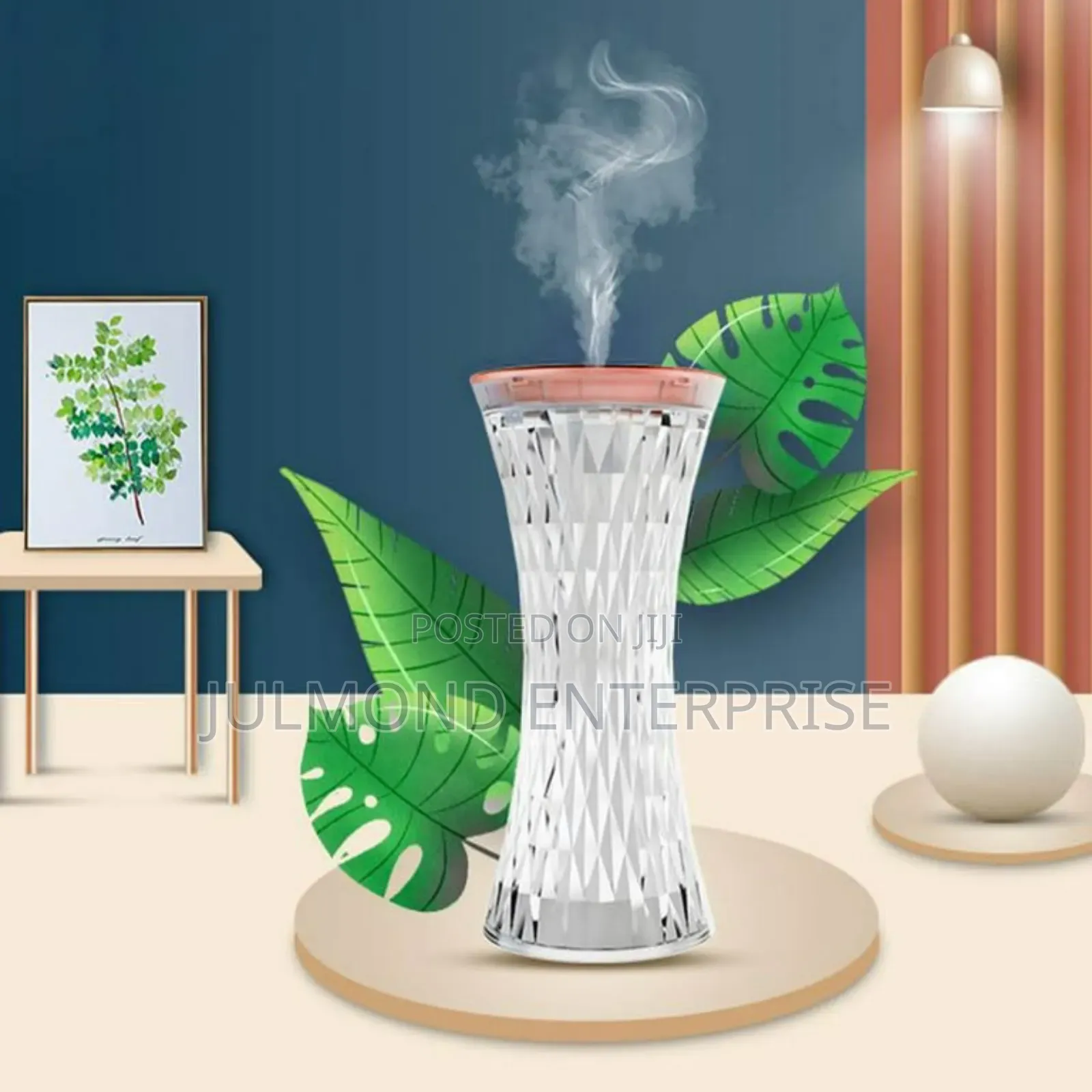 Crystal Humidifier With Lamp