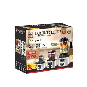 Bardefu 3 in 1 Stainless Steel Blender Juicer Set Bf-5052