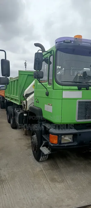 11.3ton European Used 6x6 Man Diesel 27.322 Dump Truck