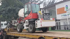 4m3 Brand New Awd Self Loader Concrete Cement Mixer Machine