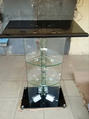 Glass Pulpit Stand
