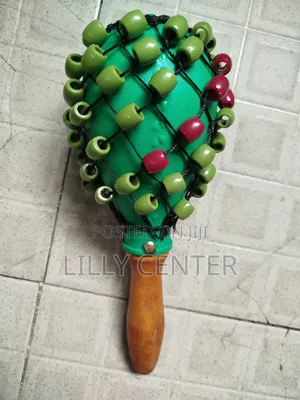 Wooden Hand Shekere