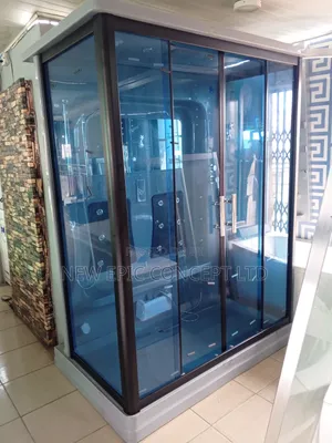 Double Steam Shower Room With Back Massage