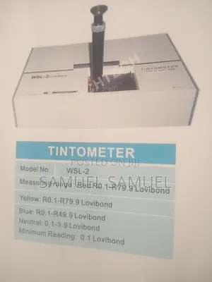 Tintometer Model: WSL-2