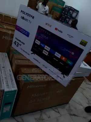 Reliable 43-Inch Polystar Uhd Vidaa Smart TV