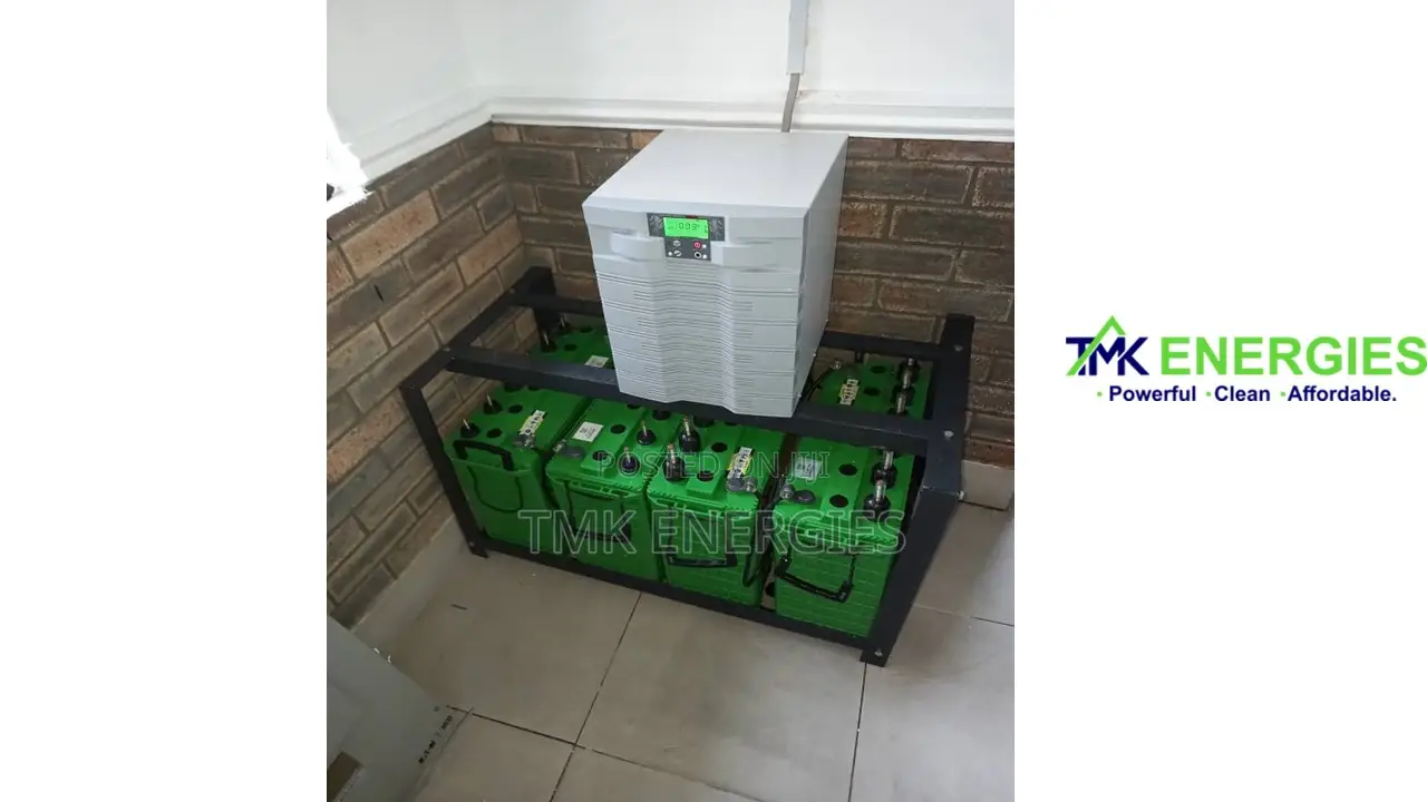 10kva Solar Solution With 8 Batteries