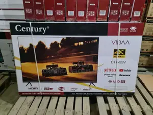 Century Uhd Smart Vidaa 55"inches Tv (Voice Assistance)