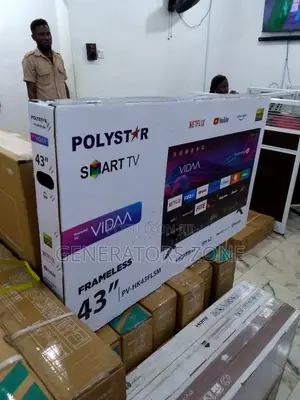 Polystar Vidaa 43 Inch Smart Tv(Youtube+Netflix)