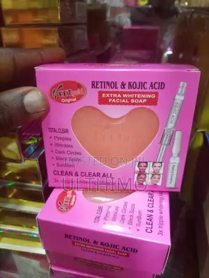 VEET GOLD Retinol Kojic Acid Extra Whitening Facial Soap