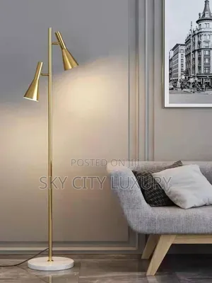 Lron Standing Lamp Light