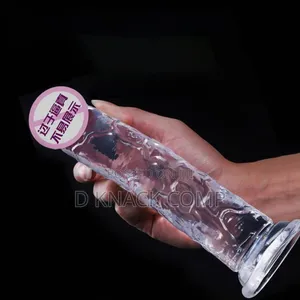 Silicone Transparent Penis Women Masturbation Stick