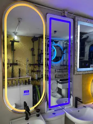 150x60 LED Lights Mirror With Bluetooth Speaker