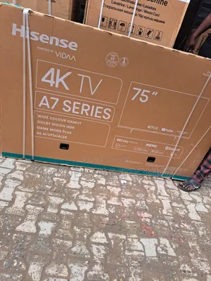 <>Hisense 75inche Smart Television With Warranty L