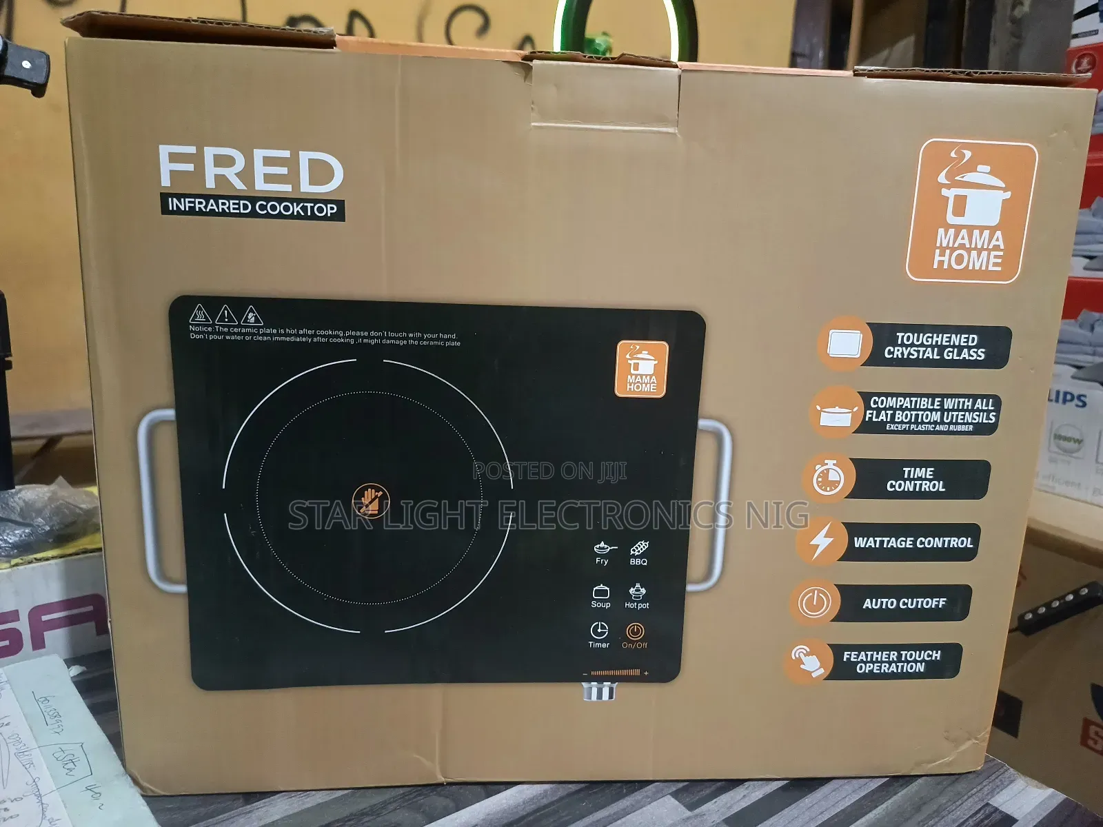 Fred Infrared Cooktop