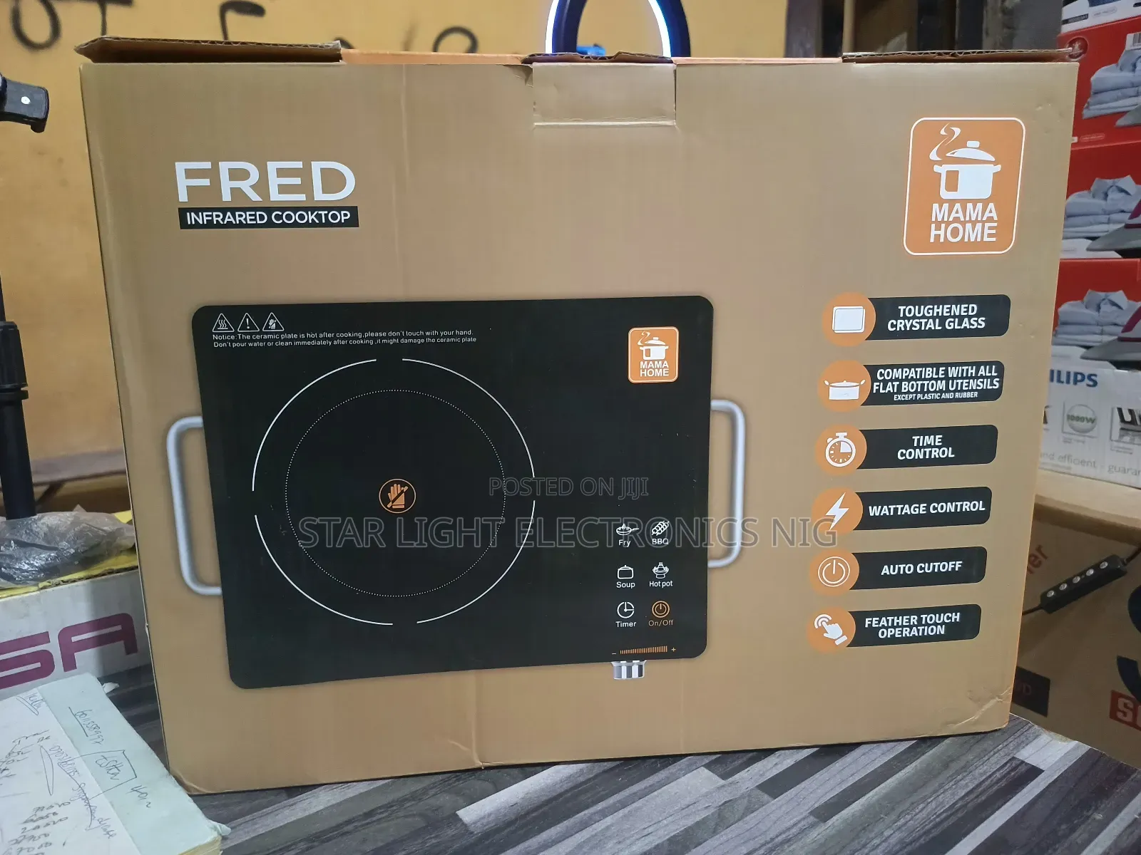 Fred Infrared Cooktop