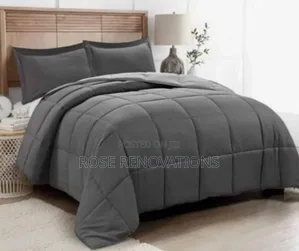 Complete Set of Grey Colour Duvet