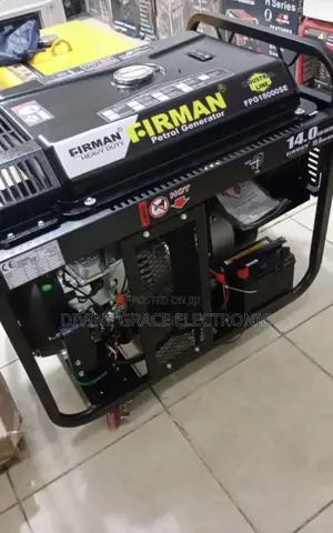 15kva Double Cylinder Firman Petrol Generator