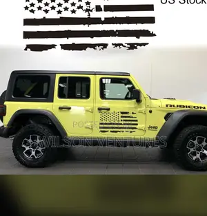American Flag Sticker