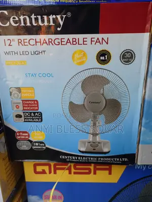 Rechargeable Table Fan