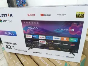 Fast- Selling Polystar 43" Smart Tv-Affordable