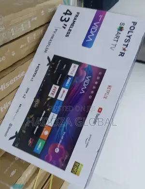 Quality Polystar New 43" Smart TV -PV-HK43FLSM